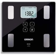 Omron Body Composition Monitor and Scale with Bluetooth Connectivity - 6 Body Metrics & Unlimited Reading Storage with Smartphone App by Omron, Black