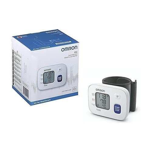  Omron 6161 Wrist Blood Pressure Monitor with 30 Memory, Intellisense
