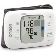 OMRON Gold Blood Pressure Monitor, Portable Wireless Wrist Monitor, Digital Bluetooth Blood Pressure Machine, Stores Up to 200 Readings for Two Users (100 Readings Each)
