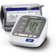 Omron BP760 7 Series Upper Arm Blood Pressure Monitor, Gray/White, Large