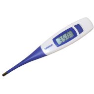 omron FlexTemp Fieberthermometer digital mit flexibler Messpitze blau weiss