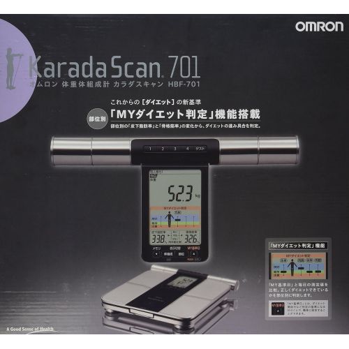  Omron KARADA Scan Body Composition & Scale | HBF-701 (Japanese Import)
