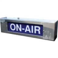 On Air Simple ON-AIR LED Message Fixture (Blue Lens, 12 Volts)