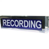 On Air Mega RECORDING LED Message Fixture (Blue Lens, 120 Volts)