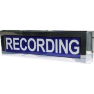 On Air Mega RECORDING LED Message Fixture (Blue Lens, 12 Volts)