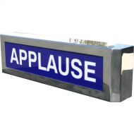 On Air Mega APPLAUSE LED Message Fixture (Blue Lens, 120 Volts)