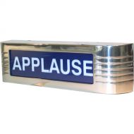 On Air Retro APPLAUSE LED Message Fixture (Blue Lens, 12 Volts)