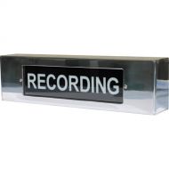 On Air Simple RECORDING LED Message Fixture (Black Lens, 12 Volts)