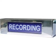 On Air Simple RECORDING LED Message Fixture (Blue Lens, 12 Volts)