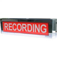 On Air Mega RECORDING LED Message Fixture (Red Lens, 120 Volts)
