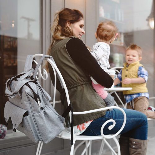  Backpack Diaper Bag - On the Go Baby Products - Trendy Multi-function Unisex Backpacks -...