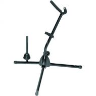 On-Stage SXS7101B Alto-Tenor Sax Stand with Flute Peg