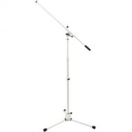 On-Stage MS7801W Euro-Boom Mic Stand (White)