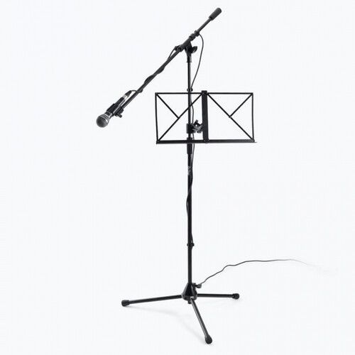  On-Stage SMC1500 Clamp-On Sheet Music Bookplate for Mic Stands