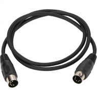On-Stage 5-Pin MIDI Cable (3')