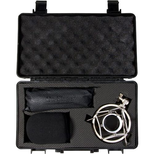  On-Stage AS800 Large-Diaphragm Cardioid Condenser Microphone with Shockmount