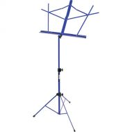 On-Stage SM7122DBB Compact Sheet Music Stand (Dark Blue, with Bag)