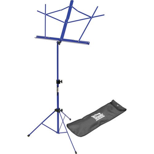  On-Stage SM7122DBB Compact Sheet Music Stand (Dark Blue, with Bag)