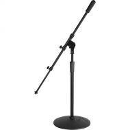 On-Stage MS9417 Pro Kick/Amp Mic Stand with Telescoping Shaft and Adjustable Boom (Height: 17 to 28.5