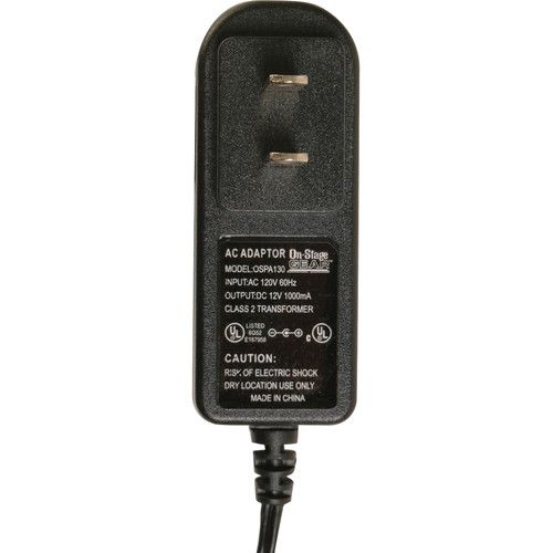  On-Stage AC Adapter for Yamaha Keyboards