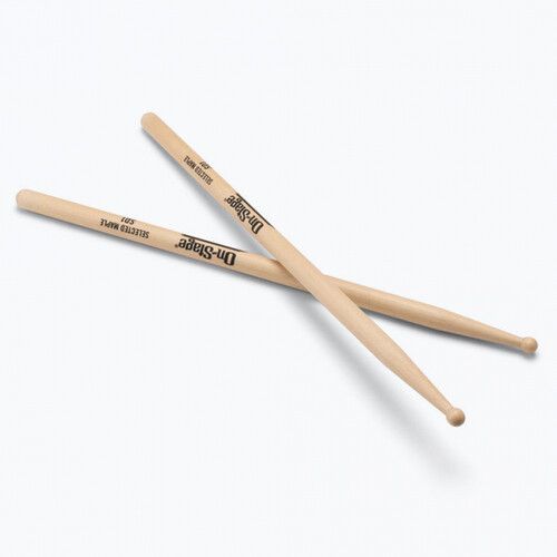  On-Stage Maple Drum Sticks (SD1, Round Tip, 12-Pair)