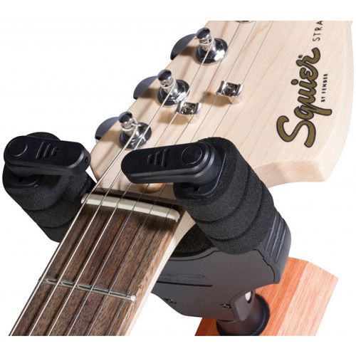  On-Stage GS8730WN Wood Locking Guitar Hanger (Walnut)