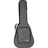 On-Stage Hybrid Acoustic Guitar Gig Bag (Charcoal Gray)