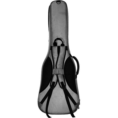  On-Stage Deluxe Electric Guitar Gig Bag (Charcoal Gray)