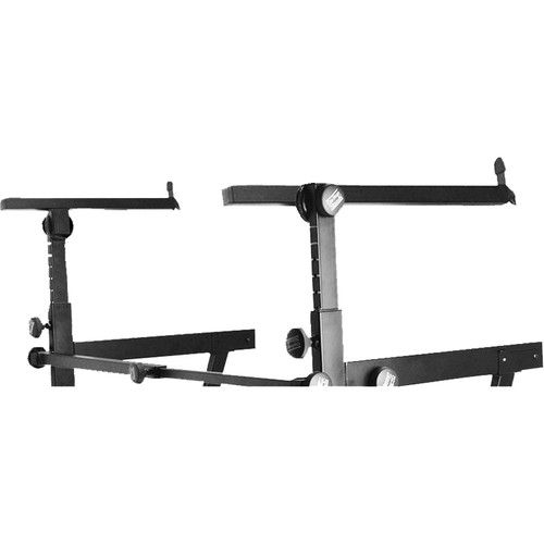  On-Stage KS7365EJ Heavy Duty Folding-Z Two-Tier Keyboard Stand