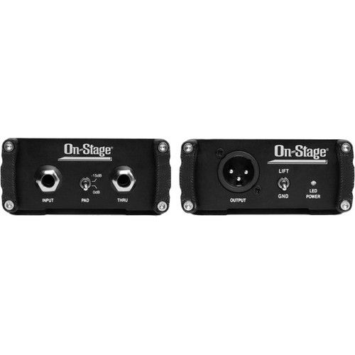  On-Stage DB1000 Active Mono DI Box