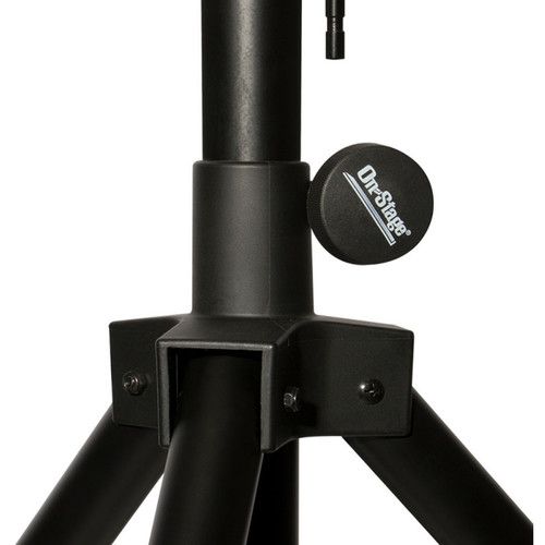  On-Stage SS7762B Speaker Stand with Adjustable Leveling Leg