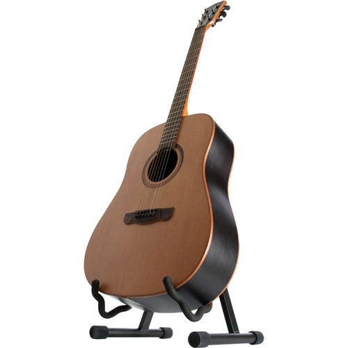  On-Stage GS7364 Collapsible A-Frame Guitar Stand (Black)