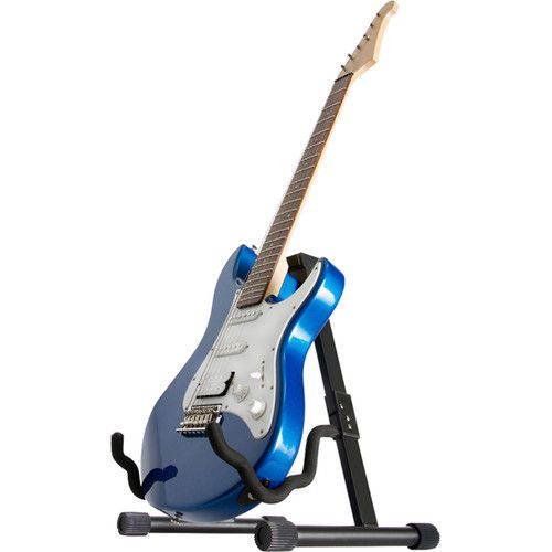  On-Stage GS7364 Collapsible A-Frame Guitar Stand (Black)