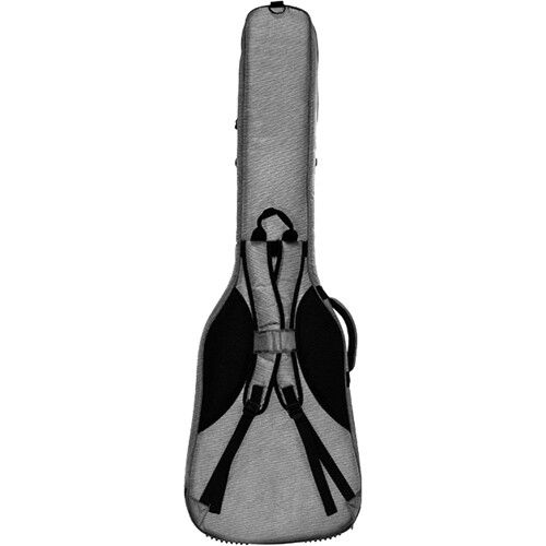  On-Stage Deluxe Bass Guitar Gig Bag (Charcoal Gray)