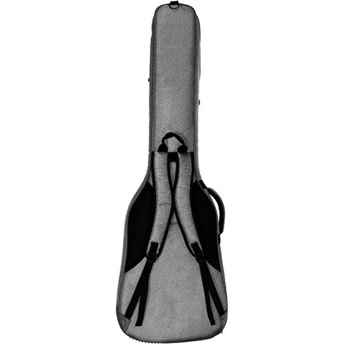  On-Stage Deluxe Bass Guitar Gig Bag (Charcoal Gray)