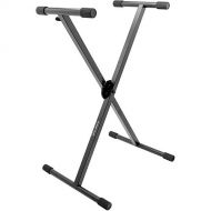 On-Stage KS7290 - Professional Heavy-Duty Single-X ERGO-LOK Keyboard Stand