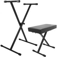 On-Stage Keyboard Stand And Bench Pack