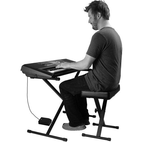  On-Stage Keyboard Stand/Bench Pak with KSP20 Sustain Pedal