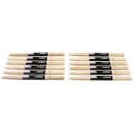 On-Stage Maple Drumsticks 12-pair - 5A - Nylon Tip