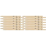 On-Stage Maple Drumsticks 12-pair - 5B - Nylon Tip