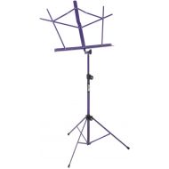 On-Stage SM7122PB Compact Sheet Music Stand with Bag - Purple