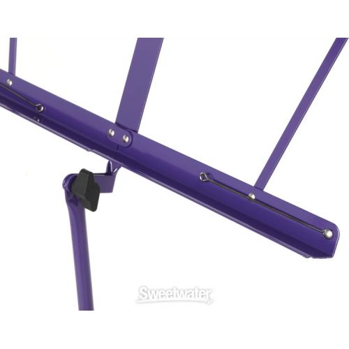  On-Stage SM7122PB Compact Sheet Music Stand with Bag - Purple