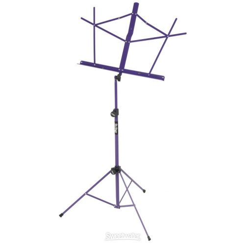  On-Stage SM7122PB Compact Sheet Music Stand with Bag - Purple