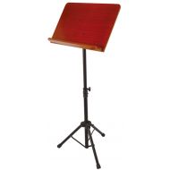 On-Stage SM7312W Conductor Stand with Wide Rosewood Bookplate