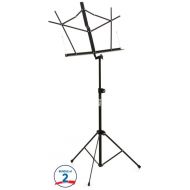 On-Stage SM7122BB Compact Folding Music Stand with Bag (2 Pack)