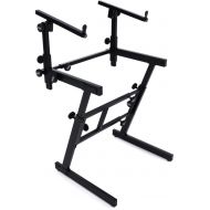 On-Stage KS7365-EJ Folding-Z Keyboard Stand with 2nd Tier
