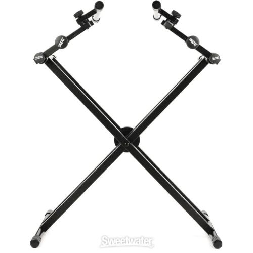  On-Stage KS7292 Double-X Ergo Lok Keyboard Stand with 2nd Tier