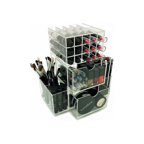  OnDisplay Rotating Acrylic CosmeticMakeup Organizer, Clear