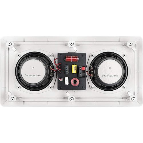  On-Q HT1LCRV1 Legrand HT1LCR-V1 1000 Series 5.25 in-Wall Center Channel LCR Speaker White