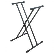 OnStage On-Stage KS8391 Lok-Tight Double-X Keyboard Stand with quikSQUEEZE Trigger